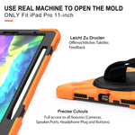 Custodia in silicone per iPad Pro 11 con rotazione 360° - immagine 4