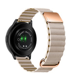 Cinturino in pelle con fibbia magnetica 22mm per Galaxy Watch