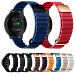 Cinturino in pelle con fibbia magnetica 22mm per Galaxy Watch