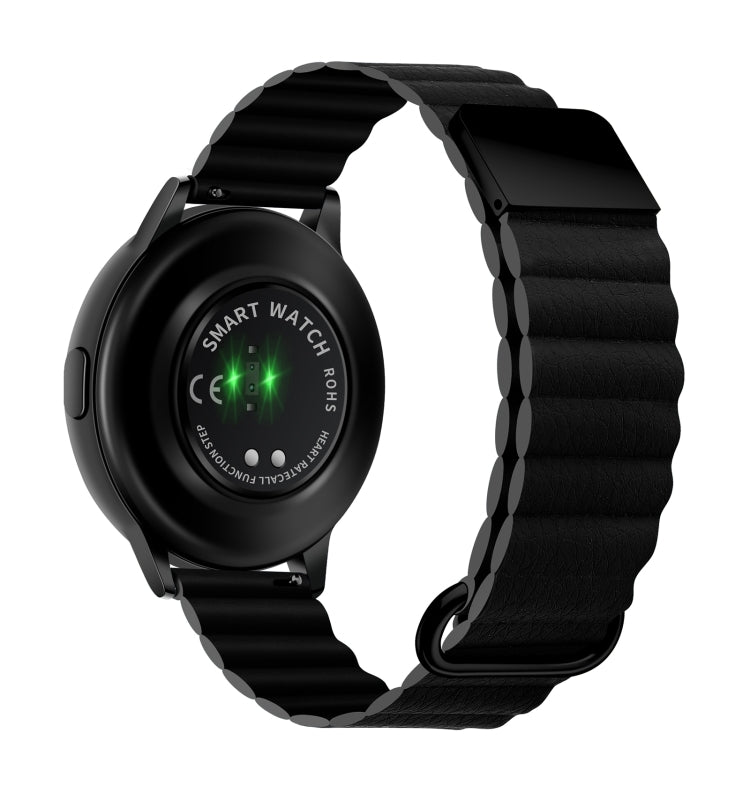 Cinturino in pelle con fibbia magnetica 22mm per Galaxy Watch