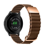 Cinturino in pelle con fibbia magnetica 22mm per Galaxy Watch
