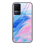 Custodia protettiva in vetro con motivo marmo per Xiaomi Redmi K50 Pro, K50 e