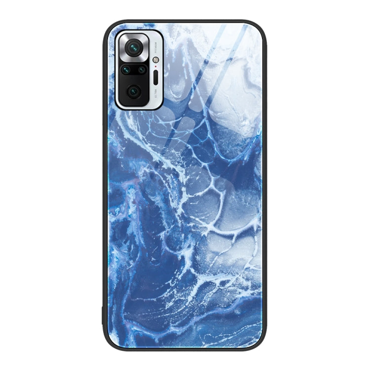 Custodia protettiva in vetro con motivo marmo per Xiaomi Redmi K50 Pro, K50 e