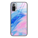 Custodia protettiva in vetro con motivo marmo per Xiaomi Redmi K50 Pro, K50 e