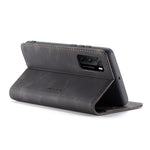 Custodia multifunzionale in pelle con flip per Huawei P40, Huawei P40 Pro e