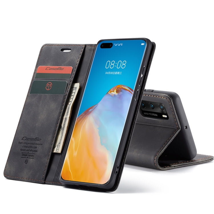 Custodia multifunzionale in pelle con flip per Huawei P40, Huawei P40 Pro e