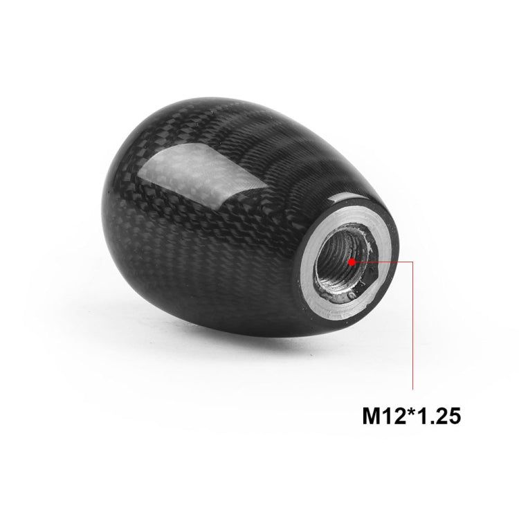 Pomello cambio auto in fibra di carbonio per 6 velocità