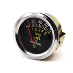 Manometro meccanico pressione olio 52 mm 12V per auto