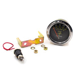 Manometro meccanico pressione olio 52 mm 12V per auto