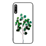 Custodia per telefono in vetro verniciato colorato per Honor 9X