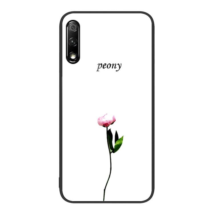 Custodia per telefono in vetro verniciato colorato per Honor 9X