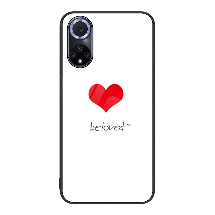 Custodia in vetro verniciato colorato per Huawei nova 9
