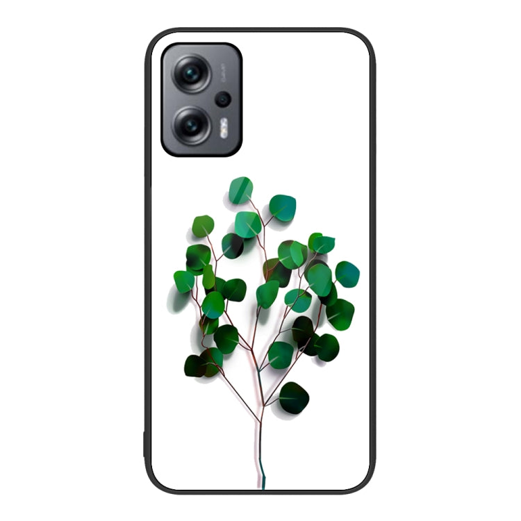 Custodia vetro verniciato colorato per Xiaomi Redmi Note 11T Pro