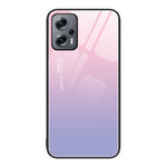 Custodia vetro verniciato colorato per Xiaomi Redmi Note 11T Pro