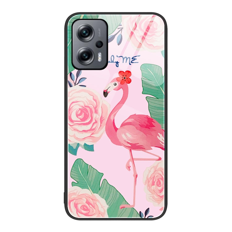 Custodia vetro verniciato colorato per Xiaomi Redmi Note 11T Pro