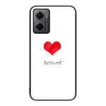 Custodia per telefono in vetro verniciato colorato per Xiaomi Redmi Note 11E
