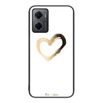 Custodia per telefono in vetro verniciato colorato per Xiaomi Redmi Note 11E