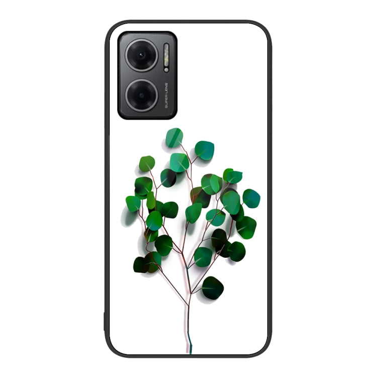 Custodia per telefono in vetro verniciato colorato per Xiaomi Redmi Note 11E