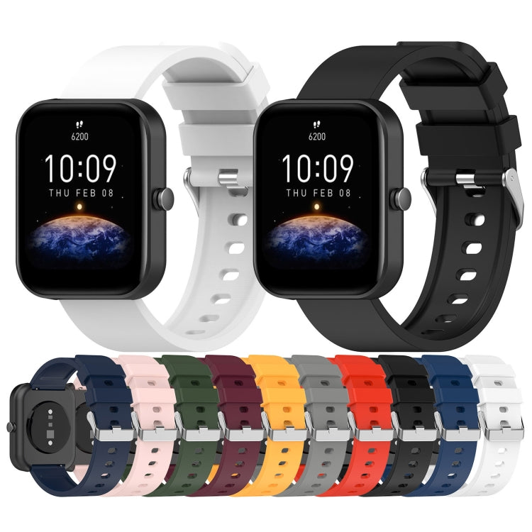 Cinturino in silicone 20 mm per Amazfit Bip 3 e altri modelli