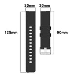 Cinturino in silicone 20 mm per Amazfit Bip 3 e altri modelli
