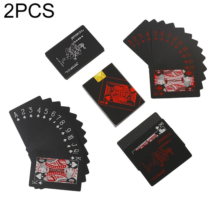 Carte da poker in PVC impermeabile 2 mazzi