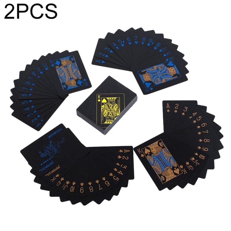 Carte da poker in PVC impermeabile 2 mazzi
