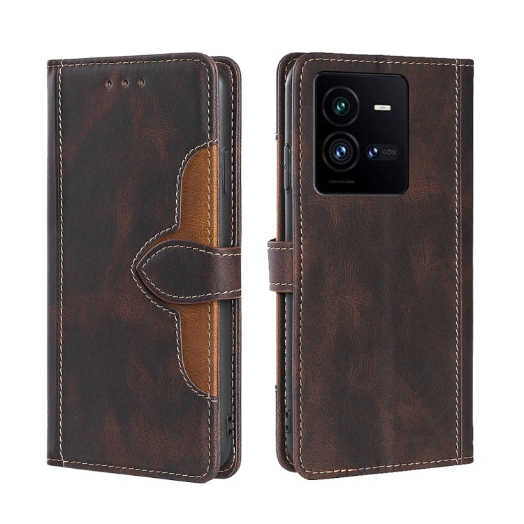Custodia in pelle con fibbia magnetica per vivo iQOO 10, vivo iQOO 10 Pro 5G