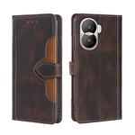 Custodia in pelle con fibbia magnetica per vivo iQOO 10, vivo iQOO 10 Pro 5G