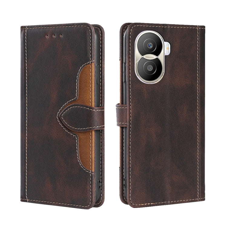Custodia in pelle con fibbia magnetica per vivo iQOO 10, vivo iQOO 10 Pro 5G