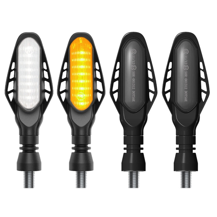Fanale posteriore moto 16 LED con guscio affumicato