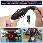 Fanale posteriore moto 16 LED con guscio affumicato