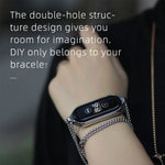 Collana con ciondolo in acciaio per Xiaomi Mi Band 7