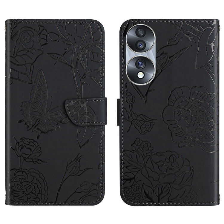 Custodia in pelle con supporto e slot per carte per Realme GT Neo2, Honor 70 e