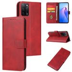 Custodia in pelle flip con fibbia per modelli OPPO e Realme compatibili