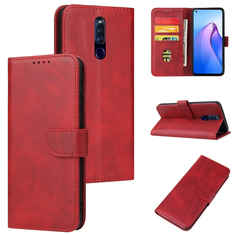 Custodia in pelle flip con fibbia per modelli OPPO e Realme compatibili