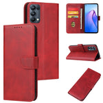Custodia in pelle flip con fibbia per modelli OPPO e Realme compatibili