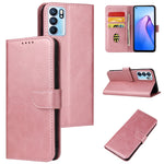 Custodia in pelle flip con fibbia per modelli OPPO e Realme compatibili