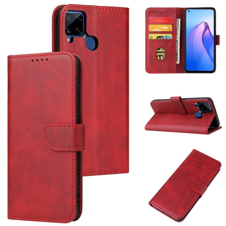 Custodia in pelle flip con fibbia per modelli OPPO e Realme compatibili