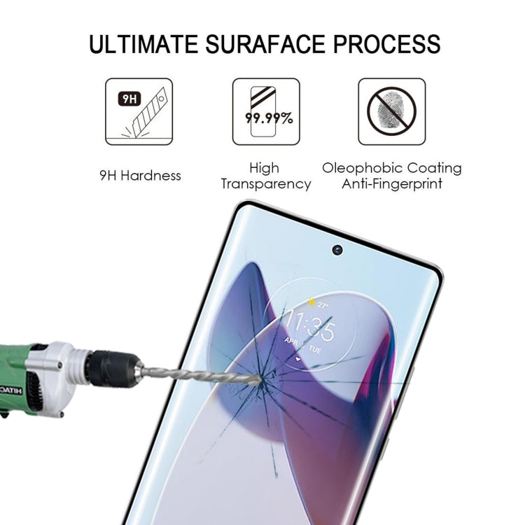 Pellicola vetro temperato schermo intero con bordo curvo 3D per Motorola Moto