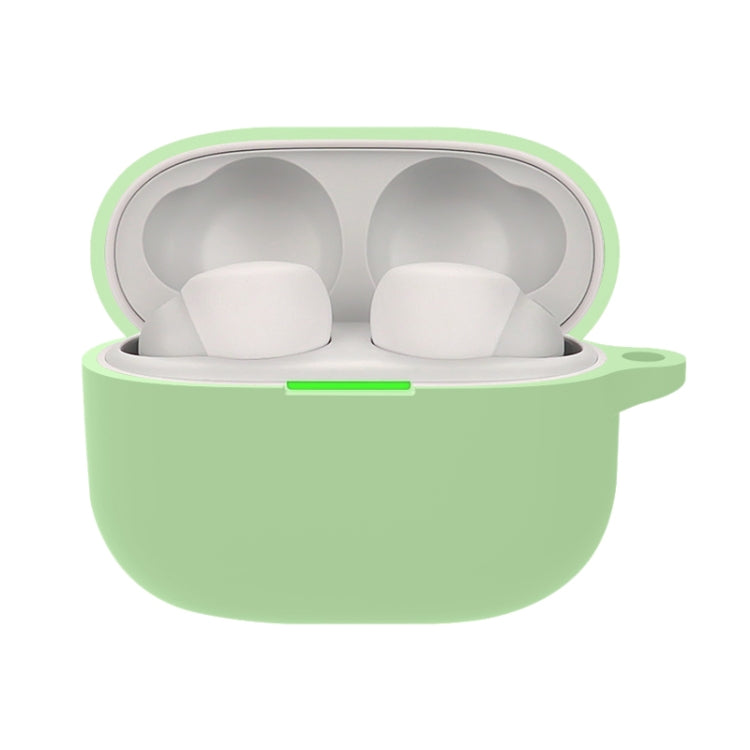 Custodia in silicone per Sony LinkBuds S/WF-LS900N Matcha Green
