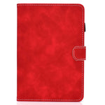 Custodia tablet in pelle con texture bovina per Amazon Kindle Fire 7 2022