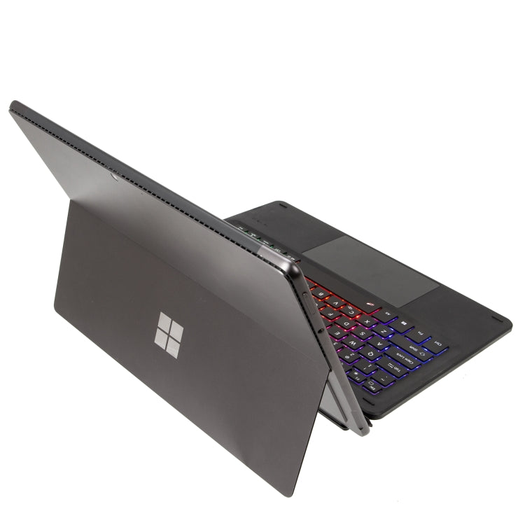 Tastiera Bluetooth touch retroilluminata tricolore per Microsoft Surface Pro