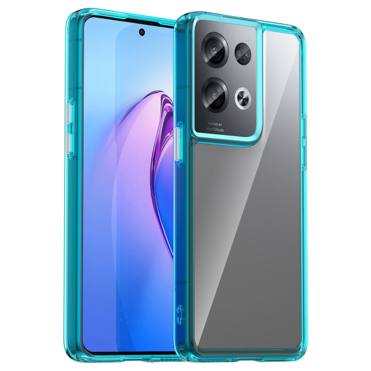 Custodia acrilico TPU per OPPO Reno8 Pro+ 5G e Pro India serie colorata
