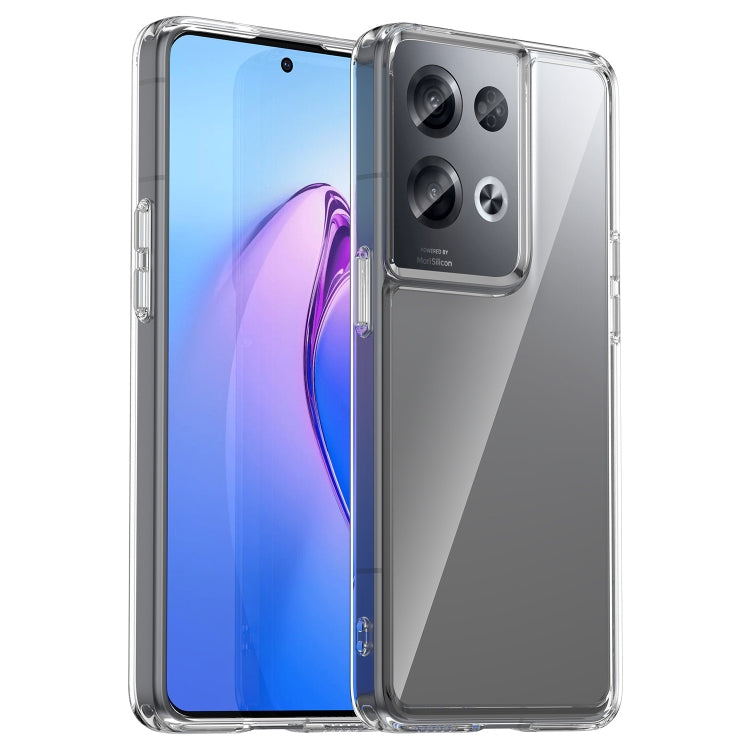 Custodia acrilico TPU per OPPO Reno8 Pro+ 5G e Pro India serie colorata