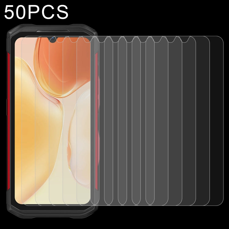 Pellicola vetro temperato 0,26 mm 9H per DOOGEE S89 50 pezzi