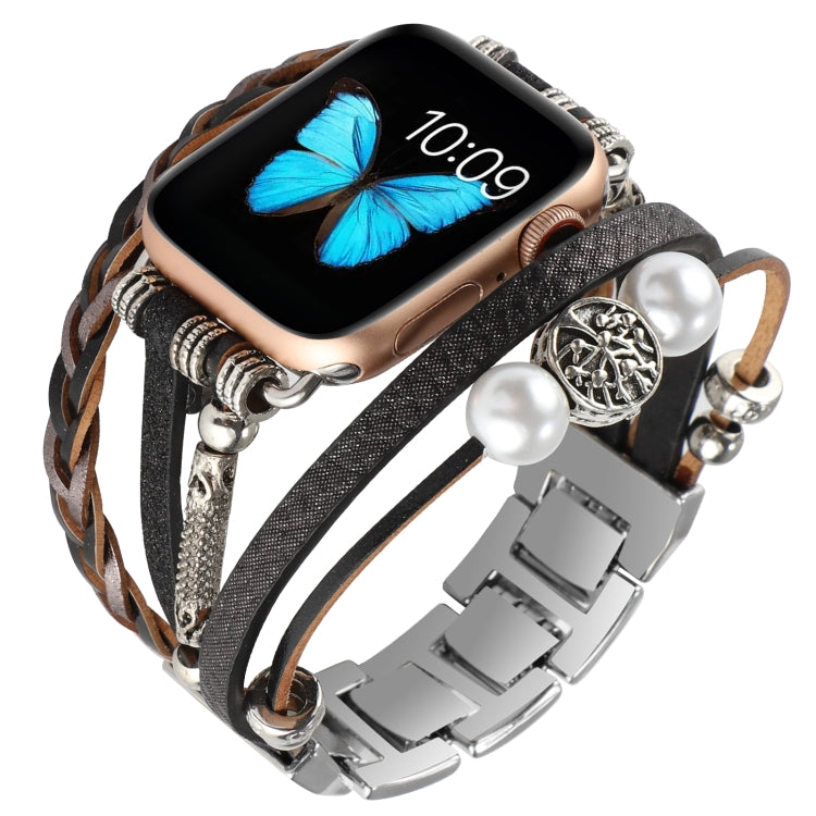 Cinturino per gioielli per Apple Watch Series, 7 45mm / 6&SE&5&4 44mm / 3&2&1 42mm, 7 41mm / 6&SE&5&4 40mm / 3&2&1 38mm