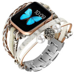 Cinturino per gioielli per Apple Watch Series, 7 45mm / 6&SE&5&4 44mm / 3&2&1 42mm, 7 41mm / 6&SE&5&4 40mm / 3&2&1 38mm