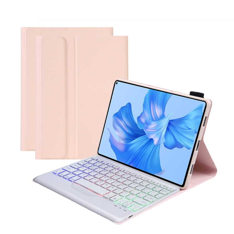 Custodia in pelle con tastiera Bluetooth staccabile per Huawei MatePad Pro 11