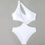 Costume intero bikini tinta unita S, M, L, XL