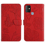 Custodia in pelle con supporto e slot carte per Infinix Hot 10, 10i/Smart 5 Pro
